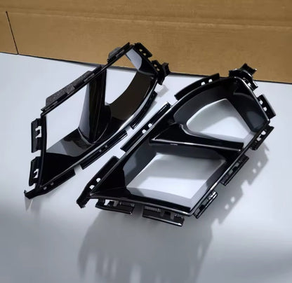 BMW M3 M4 G80 G81 G82 G83 2021-2025 Gloss Black Front Bumper Air Intake Trim