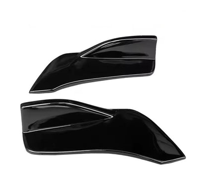BMW 2 Series F22 F23 Standard 2015-2019 Gloss Black Rear Spats Bumper Splitters